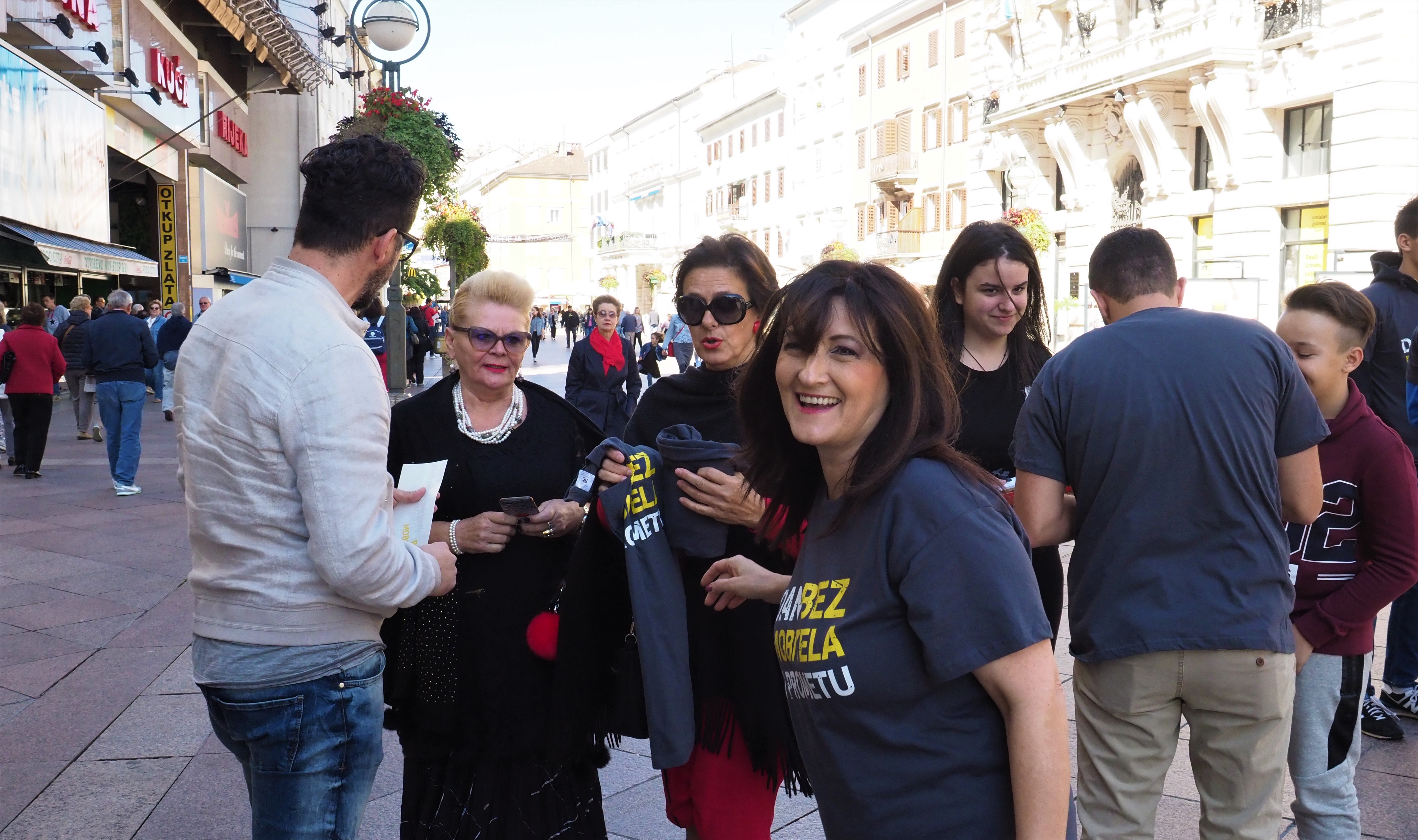 Dan bez mobitela u prometu, Renata Ivanović, kampanja, mobitel, nesreća, Jamin Mekić, Rijeka, aplikacija