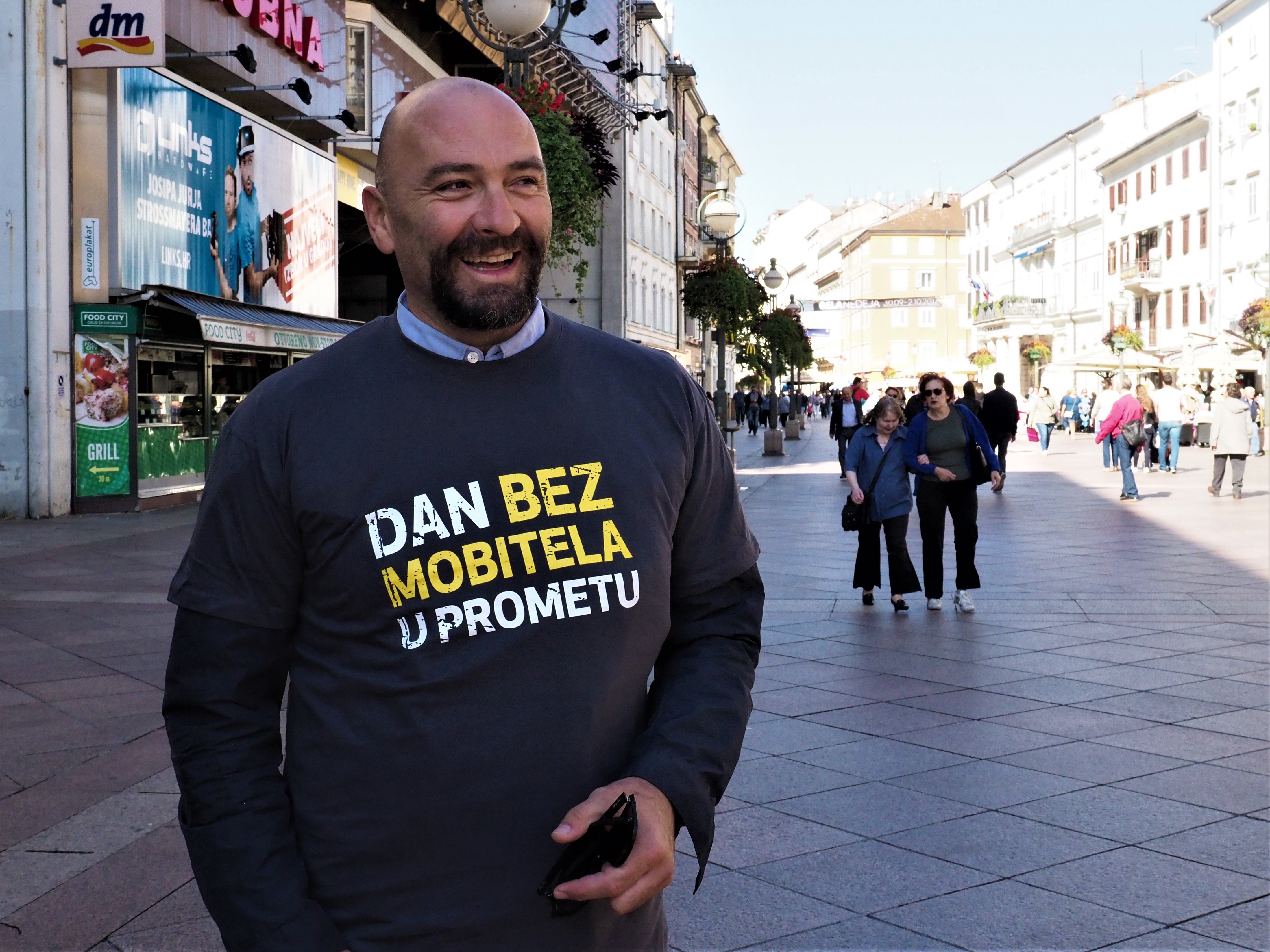Samir Barać, Riječki sportski savez, Rijeka, aplikacija, Dan bez mobitela u prometu, mobitel, kampanja